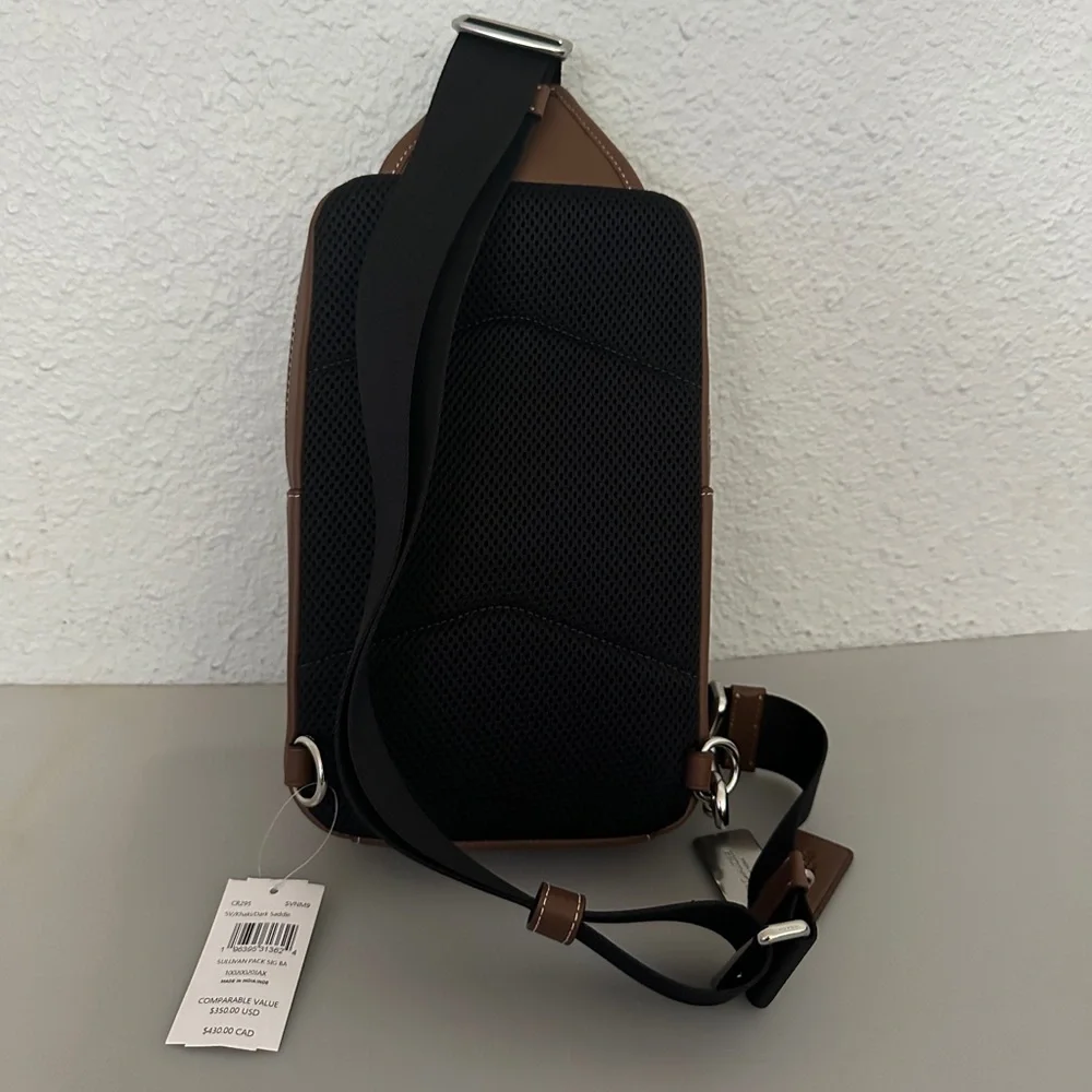 NWT COACH Sullivan Pack In‎ Signature Canvas With Banana Print